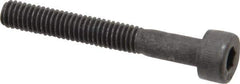 Value Collection - M4x0.70 Metric Coarse Hex Socket Drive, Socket Cap Screw - Grade 12.9 Alloy Steel, Black Oxide Finish, Partially Threaded, 30mm Length Under Head - Eagle Tool & Supply