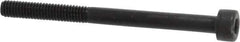 Value Collection - M4x0.70 Metric Coarse Hex Socket Drive, Socket Cap Screw - Grade 12.9 Alloy Steel, Black Oxide Finish, Partially Threaded, 50mm Length Under Head - Eagle Tool & Supply