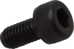 Value Collection - M5x0.80 Metric Coarse Hex Socket Drive, Socket Cap Screw - Grade 12.9 Alloy Steel, Black Oxide Finish, Fully Threaded, 10mm Length Under Head - Eagle Tool & Supply