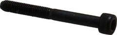 Value Collection - M5x0.80 Metric Coarse Hex Socket Drive, Socket Cap Screw - Grade 12.9 Alloy Steel, Black Oxide Finish, Partially Threaded, 45mm Length Under Head - Eagle Tool & Supply