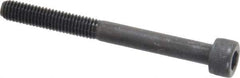 Value Collection - M5x0.80 Metric Coarse Hex Socket Drive, Socket Cap Screw - Grade 12.9 Alloy Steel, Black Oxide Finish, Partially Threaded, 50mm Length Under Head - Eagle Tool & Supply