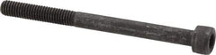 Value Collection - M5x0.80 Metric Coarse Hex Socket Drive, Socket Cap Screw - Grade 12.9 Alloy Steel, Black Oxide Finish, Partially Threaded, 60mm Length Under Head - Eagle Tool & Supply