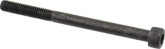 Value Collection - M5x0.80 Metric Coarse Hex Socket Drive, Socket Cap Screw - Grade 12.9 Alloy Steel, Black Oxide Finish, Partially Threaded, 65mm Length Under Head - Eagle Tool & Supply