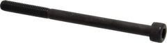 Value Collection - M5x0.80 Metric Coarse Hex Socket Drive, Socket Cap Screw - Grade 12.9 Alloy Steel, Black Oxide Finish, Partially Threaded, 70mm Length Under Head - Eagle Tool & Supply