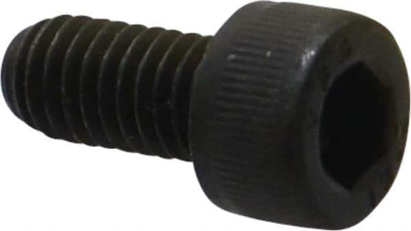 Value Collection - M6x1.00 Metric Coarse Hex Socket Drive, Socket Cap Screw - Grade 12.9 Alloy Steel, Black Oxide Finish, Fully Threaded, 12mm Length Under Head - Eagle Tool & Supply