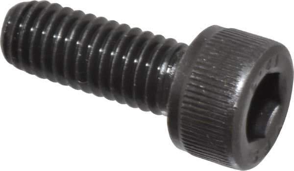 Value Collection - M6x1.00 Metric Coarse Hex Socket Drive, Socket Cap Screw - Grade 12.9 Alloy Steel, Black Oxide Finish, Fully Threaded, 16mm Length Under Head - Eagle Tool & Supply