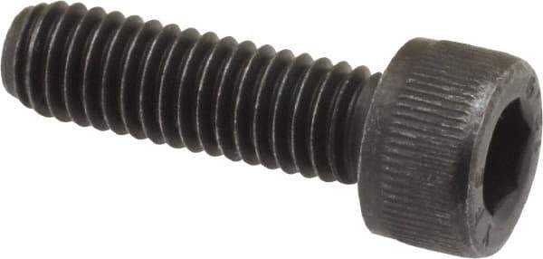 Value Collection - M6x1.00 Metric Coarse Hex Socket Drive, Socket Cap Screw - Grade 12.9 Alloy Steel, Black Oxide Finish, Fully Threaded, 20mm Length Under Head - Eagle Tool & Supply