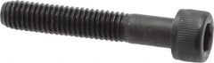 Value Collection - M6x1.00 Metric Coarse Hex Socket Drive, Socket Cap Screw - Grade 12.9 Alloy Steel, Black Oxide Finish, Partially Threaded, 35mm Length Under Head - Eagle Tool & Supply