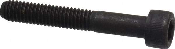 Value Collection - M6x1.00 Metric Coarse Hex Socket Drive, Socket Cap Screw - Grade 12.9 Alloy Steel, Black Oxide Finish, Partially Threaded, 40mm Length Under Head - Eagle Tool & Supply
