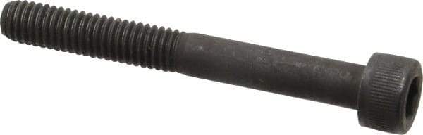 Value Collection - M6x1.00 Metric Coarse Hex Socket Drive, Socket Cap Screw - Grade 12.9 Alloy Steel, Black Oxide Finish, Partially Threaded, 50mm Length Under Head - Eagle Tool & Supply