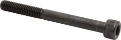 Value Collection - M6x1.00 Metric Coarse Hex Socket Drive, Socket Cap Screw - Grade 12.9 Alloy Steel, Black Oxide Finish, Partially Threaded, 60mm Length Under Head - Eagle Tool & Supply