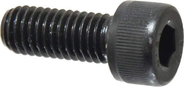 Value Collection - M8x1.25 Metric Coarse Hex Socket Drive, Socket Cap Screw - Grade 12.9 Alloy Steel, Black Oxide Finish, Fully Threaded, 20mm Length Under Head - Eagle Tool & Supply
