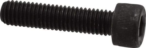 Value Collection - M8x1.25 Metric Coarse Hex Socket Drive, Socket Cap Screw - Grade 12.9 Alloy Steel, Black Oxide Finish, Fully Threaded, 35mm Length Under Head - Eagle Tool & Supply
