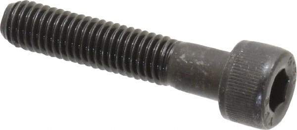 Value Collection - M8x1.25 Metric Coarse Hex Socket Drive, Socket Cap Screw - Grade 12.9 Alloy Steel, Black Oxide Finish, Partially Threaded, 40mm Length Under Head - Eagle Tool & Supply