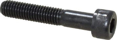 Value Collection - M8x1.25 Metric Coarse Hex Socket Drive, Socket Cap Screw - Grade 12.9 Alloy Steel, Black Oxide Finish, Partially Threaded, 45mm Length Under Head - Eagle Tool & Supply