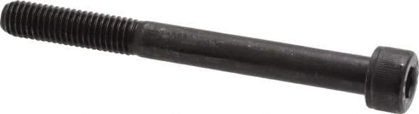 Value Collection - M8x1.25 Metric Coarse Hex Socket Drive, Socket Cap Screw - Grade 12.9 Alloy Steel, Black Oxide Finish, Partially Threaded, 80mm Length Under Head - Eagle Tool & Supply