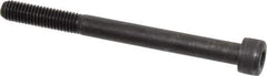 Value Collection - M8x1.25 Metric Coarse Hex Socket Drive, Socket Cap Screw - Grade 12.9 Alloy Steel, Black Oxide Finish, Partially Threaded, 90mm Length Under Head - Eagle Tool & Supply