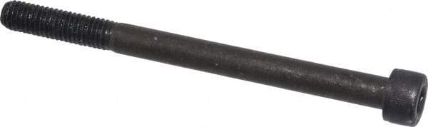 Value Collection - M8x1.25 Metric Coarse Hex Socket Drive, Socket Cap Screw - Grade 12.9 Alloy Steel, Black Oxide Finish, Partially Threaded, 100mm Length Under Head - Eagle Tool & Supply