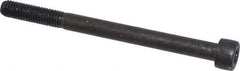 Value Collection - M8x1.25 Metric Coarse Hex Socket Drive, Socket Cap Screw - Grade 12.9 Alloy Steel, Black Oxide Finish, Partially Threaded, 100mm Length Under Head - Eagle Tool & Supply