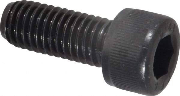 Value Collection - M10x1.50 Metric Coarse Hex Socket Drive, Socket Cap Screw - Grade 12.9 Alloy Steel, Black Oxide Finish, Fully Threaded, 25mm Length Under Head - Eagle Tool & Supply