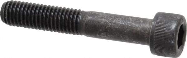 Value Collection - M10x1.50 Metric Coarse Hex Socket Drive, Socket Cap Screw - Grade 12.9 Alloy Steel, Black Oxide Finish, Partially Threaded, 60mm Length Under Head - Eagle Tool & Supply