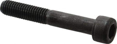 Value Collection - M10x1.50 Metric Coarse Hex Socket Drive, Socket Cap Screw - Grade 12.9 Alloy Steel, Black Oxide Finish, Partially Threaded, 65mm Length Under Head - Eagle Tool & Supply