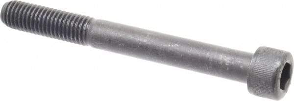 Value Collection - M10x1.50 Metric Coarse Hex Socket Drive, Socket Cap Screw - Grade 12.9 Alloy Steel, Black Oxide Finish, Partially Threaded, 90mm Length Under Head - Eagle Tool & Supply