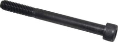 Value Collection - M10x1.50 Metric Coarse Hex Socket Drive, Socket Cap Screw - Grade 12.9 Alloy Steel, Black Oxide Finish, Partially Threaded, 100mm Length Under Head - Eagle Tool & Supply