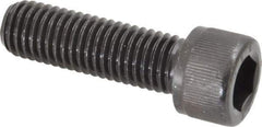 Value Collection - M12x1.75 Metric Coarse Hex Socket Drive, Socket Cap Screw - Grade 12.9 Alloy Steel, Black Oxide Finish, Fully Threaded, 40mm Length Under Head - Eagle Tool & Supply