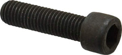 Value Collection - M12x1.75 Metric Coarse Hex Socket Drive, Socket Cap Screw - Grade 12.9 Alloy Steel, Black Oxide Finish, Fully Threaded, 45mm Length Under Head - Eagle Tool & Supply