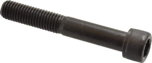 Value Collection - M12x1.75 Metric Coarse Hex Socket Drive, Socket Cap Screw - Grade 12.9 Alloy Steel, Black Oxide Finish, Partially Threaded, 80mm Length Under Head - Eagle Tool & Supply