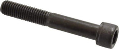 Value Collection - M12x1.75 Metric Coarse Hex Socket Drive, Socket Cap Screw - Grade 12.9 Alloy Steel, Black Oxide Finish, Partially Threaded, 80mm Length Under Head - Eagle Tool & Supply