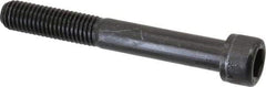 Value Collection - M12x1.75 Metric Coarse Hex Socket Drive, Socket Cap Screw - Grade 12.9 Alloy Steel, Black Oxide Finish, Partially Threaded, 90mm Length Under Head - Eagle Tool & Supply