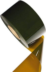 Aleco - Dark Amber Replacement Vinyl Strip Standard Dock Curtain Strips - 8" Wide x 150' Long x 0.08" Thick, PVC - Eagle Tool & Supply