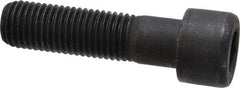 Value Collection - M24x3.00 Metric Coarse Hex Socket Drive, Socket Cap Screw - Grade 12.9 Alloy Steel, Black Oxide Finish, Partially Threaded, 90mm Length Under Head - Eagle Tool & Supply