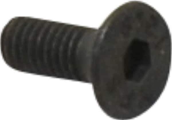 Value Collection - M3x0.50 Metric Coarse Hex Socket Drive, 90° Flat Screw - Grade 12.9 Alloy Steel, Black Oxide Finish, Fully Threaded, 8mm OAL - Eagle Tool & Supply