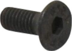 Value Collection - M3x0.50 Metric Coarse Hex Socket Drive, 90° Flat Screw - Grade 12.9 Alloy Steel, Black Oxide Finish, Fully Threaded, 8mm OAL - Eagle Tool & Supply