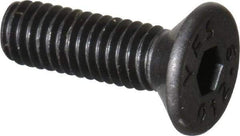 Value Collection - M3x0.50 Metric Coarse Hex Socket Drive, 90° Flat Screw - Grade 12.9 Alloy Steel, Black Oxide Finish, Fully Threaded, 10mm OAL - Eagle Tool & Supply