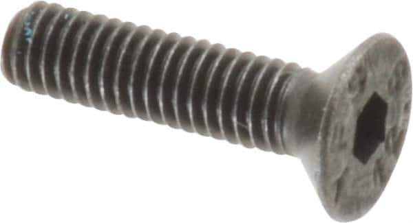 Value Collection - M3x0.50 Metric Coarse Hex Socket Drive, 90° Flat Screw - Grade 12.9 Alloy Steel, Black Oxide Finish, Fully Threaded, 12mm OAL - Eagle Tool & Supply
