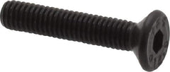 Value Collection - M3x0.50 Metric Coarse Hex Socket Drive, 90° Flat Screw - Grade 12.9 Alloy Steel, Black Oxide Finish, Fully Threaded, 16mm OAL - Eagle Tool & Supply