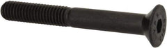 Value Collection - M5x0.80 Metric Coarse Hex Socket Drive, 90° Flat Screw - Grade 12.9 Alloy Steel, Black Oxide Finish, Partially Threaded, 40mm OAL - Eagle Tool & Supply