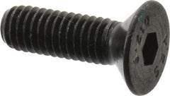 Value Collection - M6x1.00 Metric Coarse Hex Socket Drive, 90° Flat Screw - Grade 12.9 Alloy Steel, Black Oxide Finish, Fully Threaded, 20mm OAL - Eagle Tool & Supply