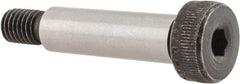 Value Collection - 10mm Shoulder Diam x 35mm Shoulder Length, M8x1.25 Metric Coarse, Hex Socket Shoulder Screw - 8 Alloy Steel - Eagle Tool & Supply