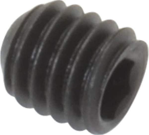 Value Collection - M3x0.50 Metric Coarse, 3mm OAL, Cup Point Set Screw - Grade 14.9 (45H) Alloy Steel, 1.5mm Key - Eagle Tool & Supply
