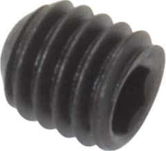 Value Collection - M3x0.50 Metric Coarse, 3mm OAL, Cup Point Set Screw - Grade 14.9 (45H) Alloy Steel, 1.5mm Key - Eagle Tool & Supply