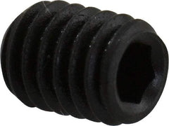 Value Collection - M3x0.50 Metric Coarse, 4mm OAL, Cup Point Set Screw - Grade 14.9 (45H) Alloy Steel, 1.5mm Key - Eagle Tool & Supply