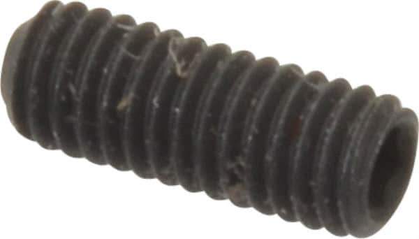 Value Collection - M3x0.50 Metric Coarse, 8mm OAL, Cup Point Set Screw - Grade 14.9 (45H) Alloy Steel, 1.5mm Key - Eagle Tool & Supply
