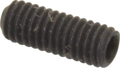 Value Collection - M3x0.50 Metric Coarse, 8mm OAL, Cup Point Set Screw - Grade 14.9 (45H) Alloy Steel, 1.5mm Key - Eagle Tool & Supply