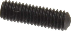 Value Collection - M3x0.50 Metric Coarse, 10mm OAL, Cup Point Set Screw - Grade 14.9 (45H) Alloy Steel, 1.5mm Key - Eagle Tool & Supply