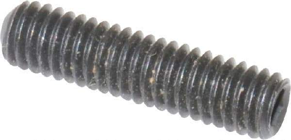 Value Collection - M3x0.50 Metric Coarse, 12mm OAL, Cup Point Set Screw - Grade 14.9 (45H) Alloy Steel, 1.5mm Key - Eagle Tool & Supply